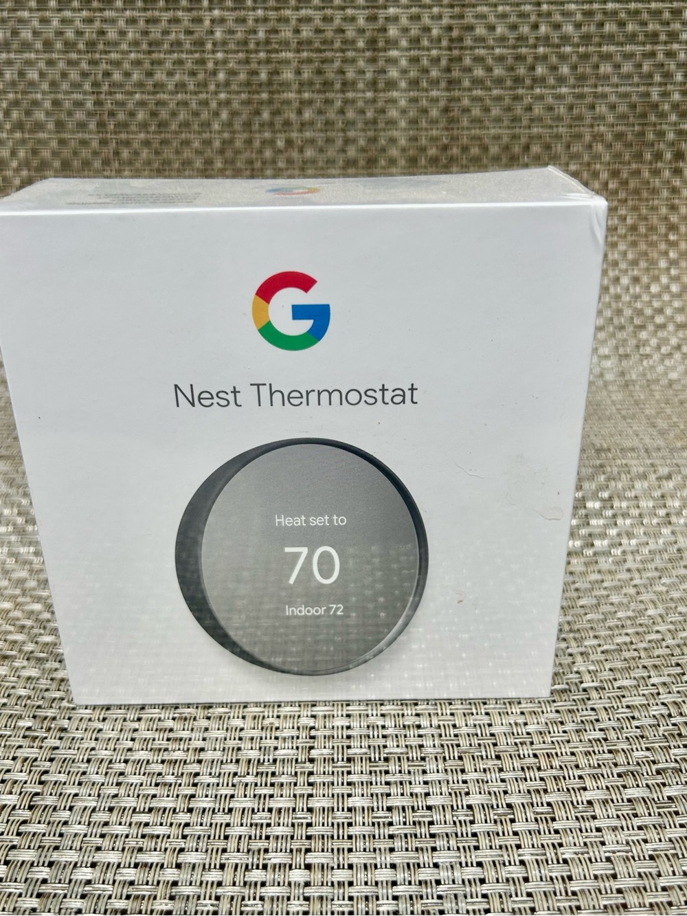 Google Nest Thermostat Charcoal NEW Sealed in box